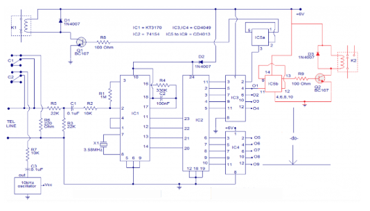 Tự lắp mạch điều khiển quạt phun sương, quạt điều hòa mẫu QT-322 - Mạch điện tử
