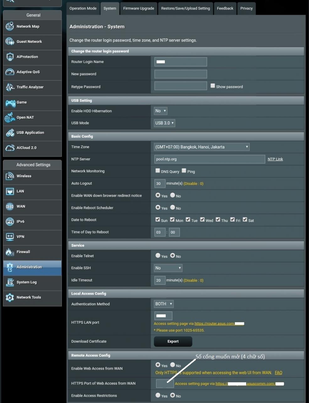 Cấu hình quay PPPoE trên router Asus - Mạch điện tử