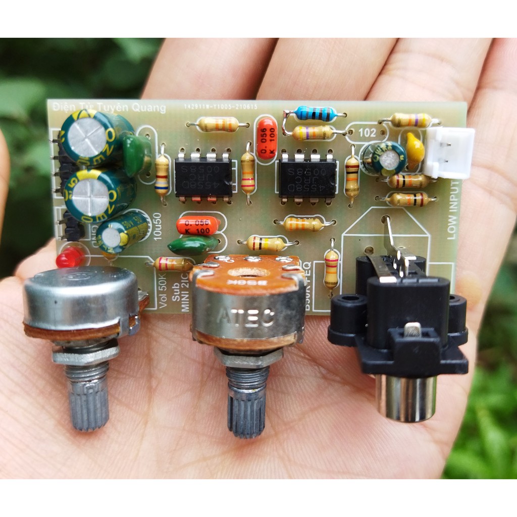 Tổng hợp sơ đồ mạch lọc sub wofer cho chất tiếng hay nhất - Mạch điện tử