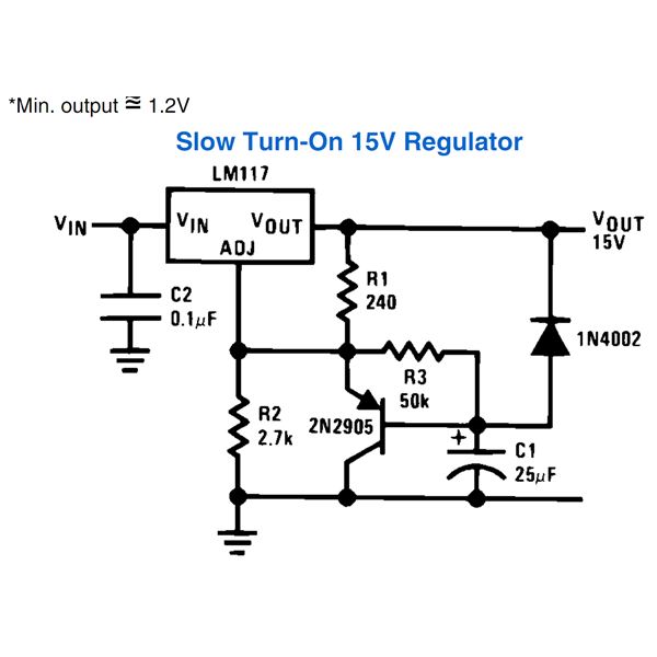 Tổng hợp sơ đồ mạch ổn áp 15V DC đối xứng và không đối xứng - Mạch điện tử