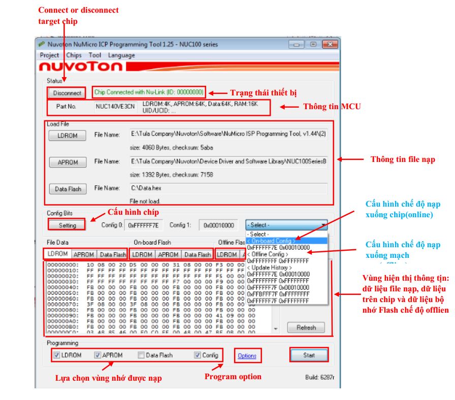 Mạch nạp Tulink và Phần mềm ICP Programing - Mạch điện tử