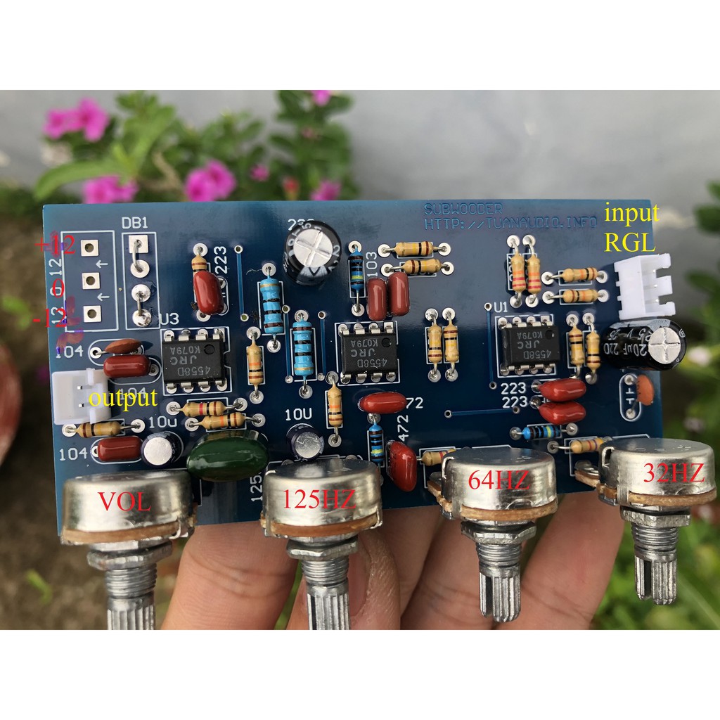 Tổng hợp sơ đồ mạch lọc sub wofer cho chất tiếng hay nhất - Mạch điện tử