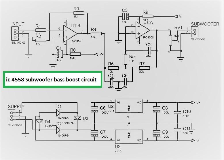 Tổng hợp sơ đồ mạch lọc sub wofer cho chất tiếng hay nhất - Mạch điện tử