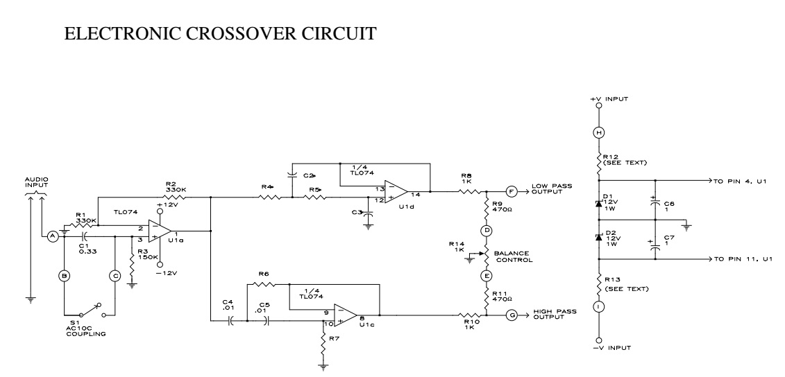 Mạch chia tần số trong âm thanh - Mạch điện tử
