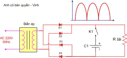 Nguyên lý mạch ổn áp điện một chiều - Mạch điện tử