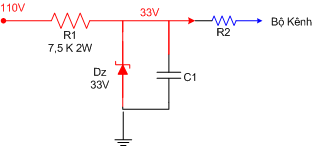 Nguyên lý mạch ổn áp điện một chiều - Mạch điện tử