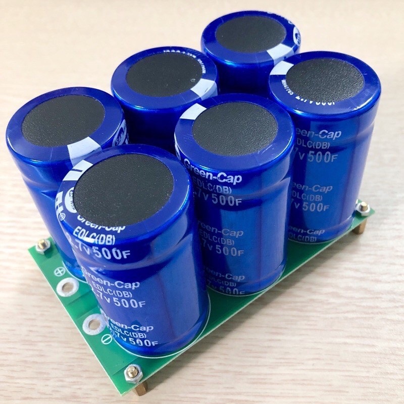 Nguyên lý làm việc và ứng dụng của siêu tụ điện - Mạch điện tử