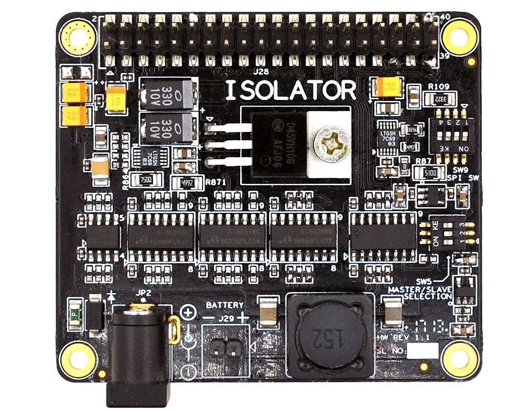 Dùng Raspberry làm Music server và Transport - Mạch điện tử