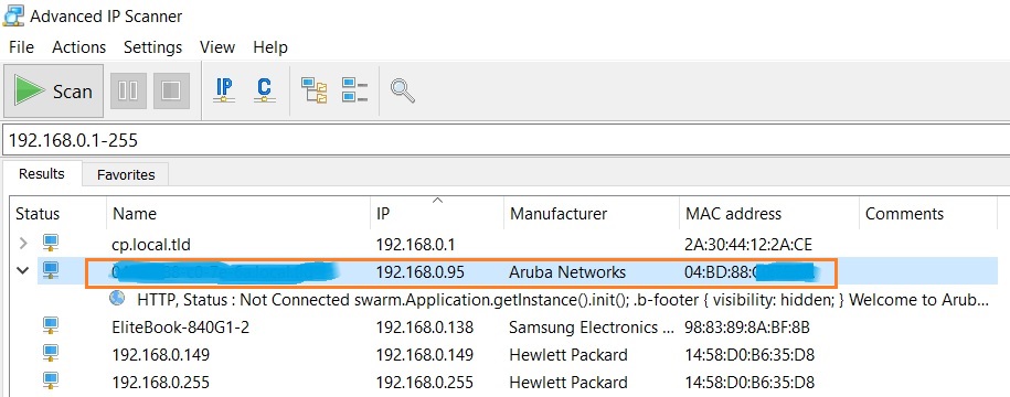 Hướng dẫn cấu hình Aruba Rap 109 - Cài đặt mesh, roaming - Mạch điện tử