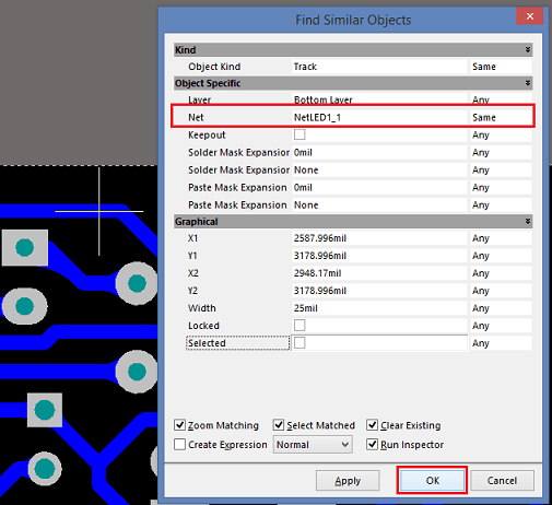 Find Similar Object Option